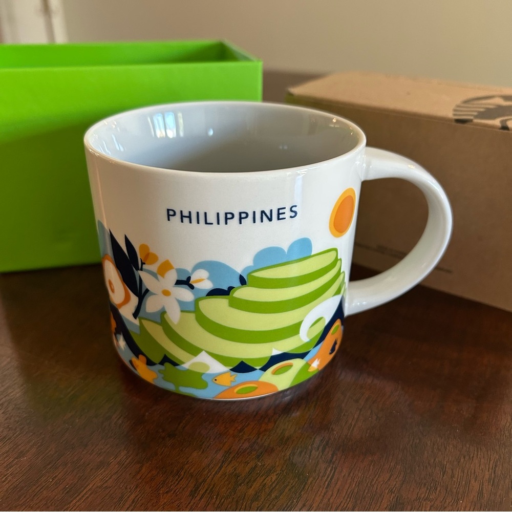 Starbucks You Are Here Philippines Collectible Mug with Box